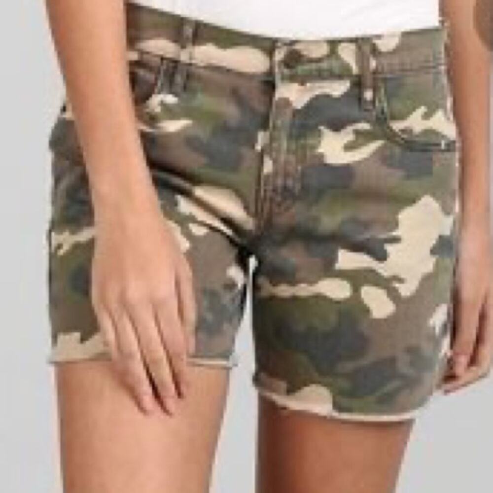Gap Womens Camo Denim 5” Shorts Size 26